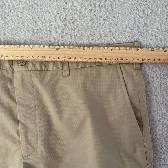 Pebble Beach Dry Luxe Performance size 36 Mens Golf Shorts Tan - Picture 7 of 12